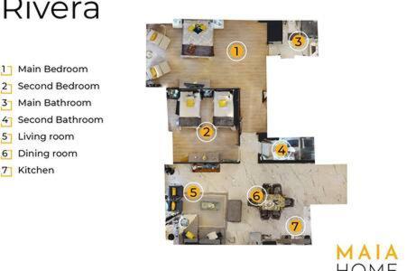 Rivera Maiahome-Hermoso Apt En Polanco Cerca Antara - 2Br 2Bt Città del Messico Esterno foto